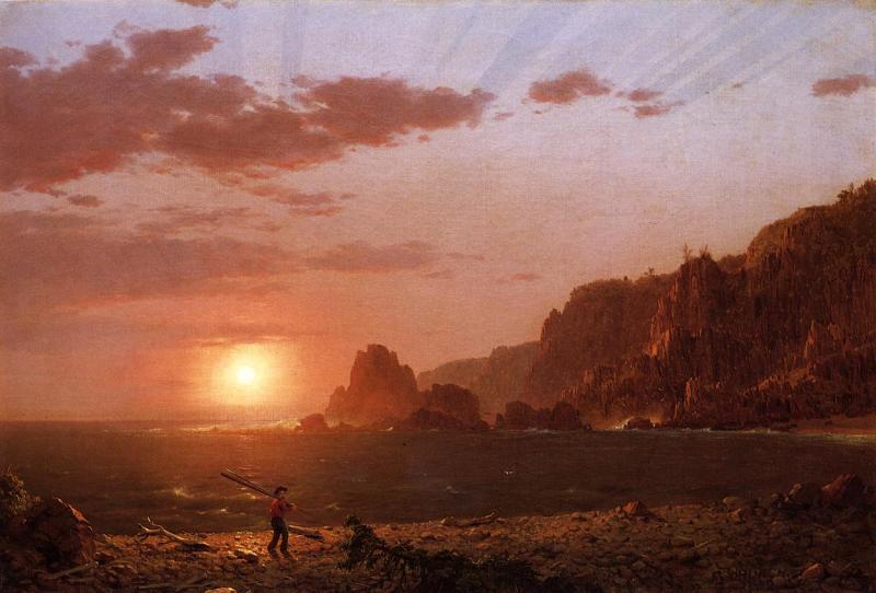 Frederic Edwin Church Grand Manan Island Bay of Fundy oil painting picture